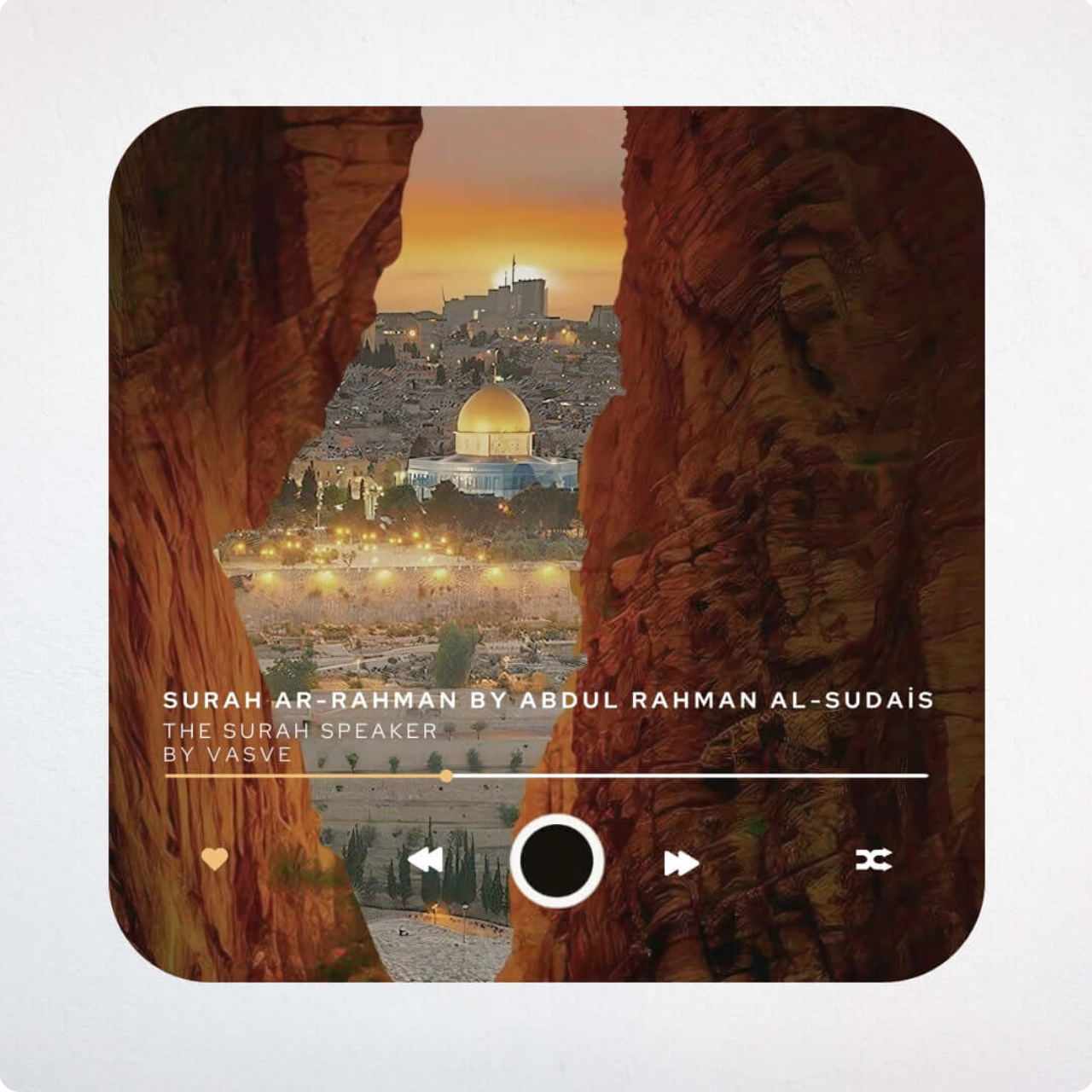 VerseCube™ Surah Magnet Speaker