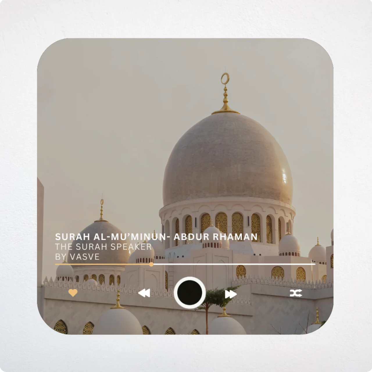VerseCube™ Surah Magnet Speaker